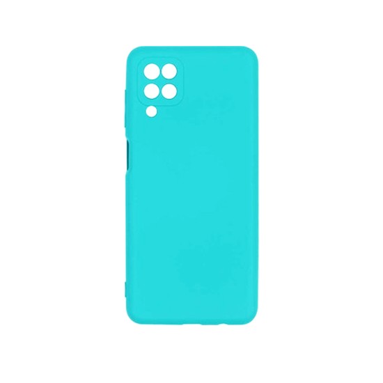 Silicone Case with Camera Shield for Samsung Galaxy A12 5g Green